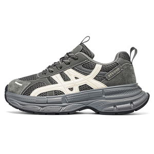 Zapatos de Lujo para Hombre, Zapatillas de Alta Calidad, Empaque de Caja de Lujo, Zapatos Deportivos de Cuero Casuales para Papá que Aumentan la Estatura - Product Image 2