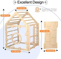 Montessori Kleinkind Kletter spielzeug Dreieck Set Kleinkind Indoor Spielplatz Home Gym Klettergerüst Kleinkind Kletter haus