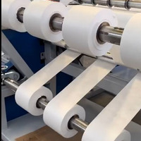 Machine de refendage et de rebobinage d'approvisionnement d'usine à vendre