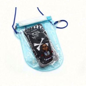 Wholesale Customized Eco-Friendly PVC & <b>TPU</b> Waterproof Mobile Phone Case Dry Bag with Lanyard - Product Image 3
