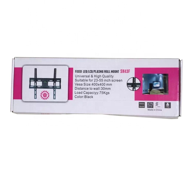 Max VESA 400x400mm Flexible Adjustable Plasma Led Lcd Fixed Tv Wall Mount