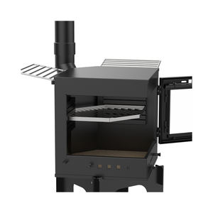 Buena calidad muebles de exterior independiente chimenea de madera estufa de jardín con chimenea - Product Image 2