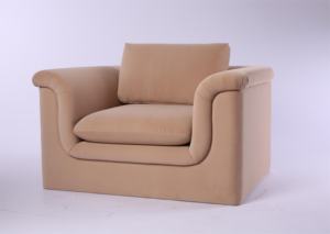Canapé simple tapissé sur mesure <span class=keywords><strong>Fauteuil</strong></span> en velours côtelé vert orange kaki camel - Product Image 2