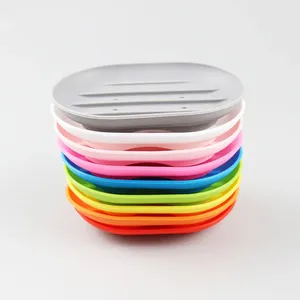 Support à Savon en Silicone Flexible et Écologique, Motif Dessin Animé, Fixation Murale pour Maison, Douche, Voyage, Randonnée, Cuisine, Hôtel - Product Image 3