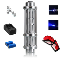 Pointeur laser bleu, portée du faisceau longue distance 5000 m, lampe torche promotionnelle
