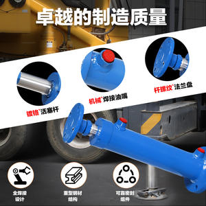 Cilindro Hidráulico Personalizado de 8T con Brida Inferior, Empuje de 8 Toneladas para Equipos de Ingeniería (Stock Disponible) - Product Image 3