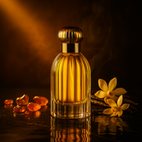 Bouteille de parfum personnalisée en gros, flacon cylindrique vide à col serti, vaporisateur de parfum 50ml 100ml, en verre avec sérigraphie, diffuseur à bâtonnets