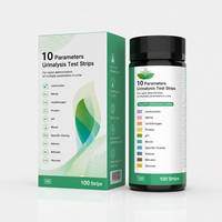 Bandelettes de test urinaire URS-10T, 10 paramètres, kit d'analyse d'urine, bandelettes de test urinaire médical