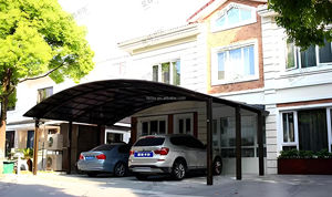 Tettoia Classica in Stile Grande Muraglia - Struttura in Alluminio per Parcheggio Residenziale - Product Image 3