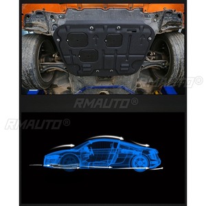 แผ่นป้องกันเครื่องยนต์ แผ่นกันกระแทกใต้ท้องเครื่องยนต์ สำหรับ Honda Civic รุ่นที่ 10 ปี 2016-2017 อุปกรณ์ตกแต่งรถยนต์ - Product Image 3