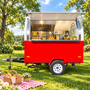 Carrito de Comida Móvil Compacto de 7 pies, Remolque de Comida Personalizado en Venta - Tu Negocio sobre Ruedas - Product Image 2