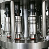 Machine de remplissage isobare 3-en-1 pour boissons gazeuses DCGF24-24-8, 6000 BPH, ligne d'embouteillage automatique de bouteilles PET pour sodas et eau pétillante