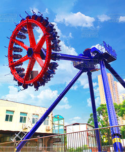 专业主题公园游乐设施制造商惊险360度钟摆大飞盘 - Product Image 3