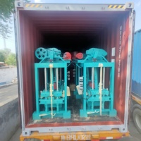 Machine à briques QTJ4-40 à forte demande, machine à blocs de ciment au Nigeria
