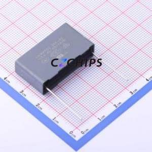 Condensador de Seguridad C42Q2105KBSC000, Componente de Montaje en Orificio (THT), P=27.5mm, 1uF, 10%, 305V, X2 - Product Image 1