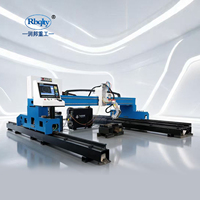 Machine de découpe plasma CNC à portique Rbqlty avec biseautage, 1-25 mm, moteur servo, certifiée CE ISO SGS, découpe de précision pour atelier métallurgique