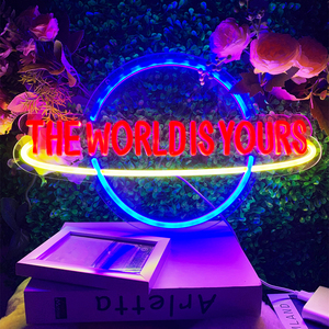 Custom Neon <b>Sign</b> Personalizable Dimmable RGB Neon Light SignWall Decor for Bedroom, Wedding, Birthday <b>Bar</b> & Custom Business - Product Image 1