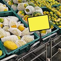 Porte-étiquettes personnalisés POP Clipss, porte-étiquettes en PVC transparent pour magasin d'électronique