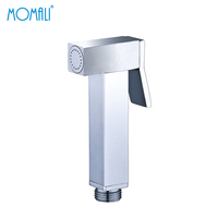 Momeli robinets de Bidet économie d'eau, accessoires de salle de bains, casse-tête Abs pour les douches à main en laiton eau chaude et froide chromée avec déviateur
