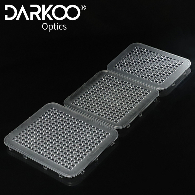 Certified Optical Performance: 60/90 Degree Secondary Optics Projector Lens with Free Samples for High Bay Light Systems