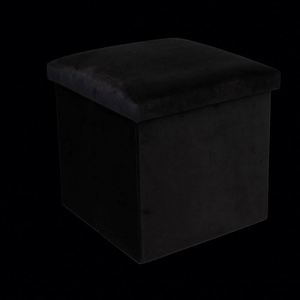 Modern <b>Stool</b> Living Room Furniture <b>Storage</b> Box Fabric Stainless Steel Bamboo Highest Quality Sample Available <b>Stools</b> Counter - Product Image 1