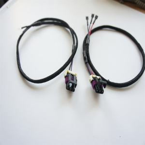 Her Türlü 2pin 3pin 4pin Oto Elektrik Kablo Demeti Montajı Özel Su Geçirmez Motosiklet Kablo Demeti - Product Image 5