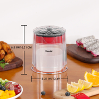 Keuken Gadgets 2025 Nieuwe Chips Groentechips Hakselsnijder Slap Food Fruit Cutter Aardappel Frietsnijder