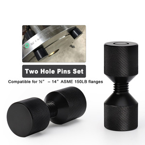 Juego de Pasadores de Alineación de Bridas de Dos Orificios 1/2-14 ASME 150LB, Cabeza Cilíndrica de Aleación de Aluminio - Product Image 1