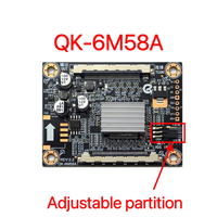 Carte de conversion Tcon 100% originale, nouvelle, de 2K à 4K, adaptateur LVDS vers VByone, convertisseur QK-72333, réparation d'écran LCD