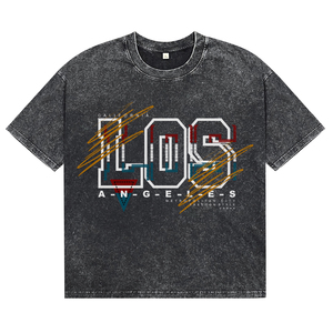 Camisetas de Hombre Oversize con Lavado Ácido y Estampado DTG, Ropa Urbana Personalizada, Camisetas de Algodón Transpirables - Product Image 1