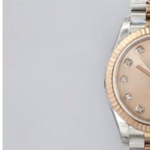 Reloj de negocios de alta calidad, lujoso y moderno, con diamantes redondos incrustados y movimiento mecánico de acero inoxidable 904. - Product Image 2