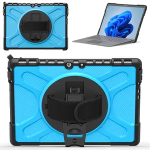 For surface pro 8 with adjustable hand strap 13 inch tablet Connect the keyboard tablet cover