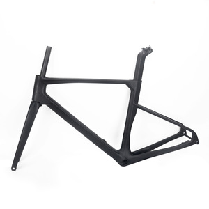 Nouveau vélo de route en fibre de <span class=keywords><strong>carbone</strong></span> intégrale, <span class=keywords><strong>cadre</strong></span> à profil aérodynamique, fourche à disque, 48/50/50/54cm, Chine - Product Image 4