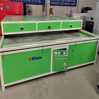 Chine Portes d'armoires de cuisine à bois entièrement automatiques Machine de presse à membrane sous vide pour porte en PVC WPC