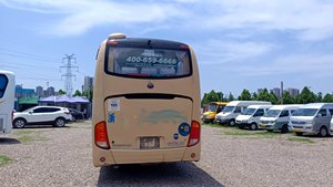 Hot Sale Used ZK6110 Van 55 Seats Left Hand Drive Diesel FWD Cheap <b>Price</b> Dark Interior Fabric Seats R19 Tire Size ACC Cruise - Product Image 5