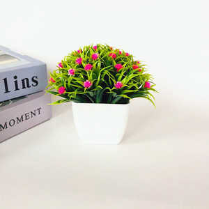 Planta Artificial de Baby's Breath Qi Xing de 14 cm en Maceta, Decoración para el Hogar, Flores Artificiales de Plástico - Product Image 2