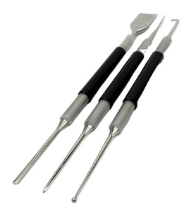 <span class=keywords><strong>Barista</strong></span> Tools Lot de 3 stylos à latte en acier inoxydable/ensemble de stylos de décoration de café - Product Image 1