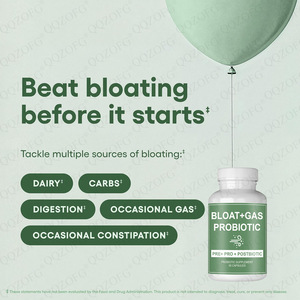 OEM Probiyotik Takviyesi Yetişkin Kadınlar ve Erkekler İçin Sindirimi Destekler Bağışıklık Sistemini Güçlendirir Bağırsak Sağlığını Korur 30 Kapsül Bitkisel Karışım 2 Milyar CFU - Product Image 5