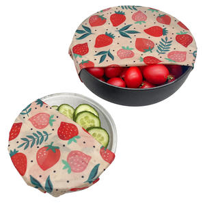 有机棉蜂蜡包装套装-S/<span class=keywords><strong>M</strong></span>/L尺寸可折叠且灵活，适合新鲜食品储存厨房使用 - Product Image 4