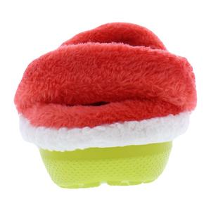 Zuecos Clásicos Crocs para Niños, Color Verde y Rojo, Diseño de Gorro de Santa Claus, Cómodos para Usar en Interiores y Exteriores - Product Image 3