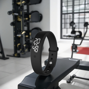 Montre bracelet connectée sport Android avec écran tactile IPS, alarme vibrante, moniteur de température <span class=keywords><strong>automatique</strong></span> et <span class=keywords><strong>podomètre</strong></span> 3D - Product Image 2