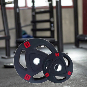 Accessoires de gymnastique d'entraînement fonctionnel plaque de pare-chocs <span class=keywords><strong>20kg</strong></span> plaque de poids pour équipement de Fitness de musculation - Product Image 2