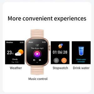 <span class=keywords><strong>Smartwatch</strong></span> 2026 alla Moda a Basso Prezzo <span class=keywords><strong>con</strong></span> Schermo Quadrato a Colori, Monitoraggio della Frequenza Cardiaca in Tempo Reale, Reloj Android GW39 - Product Image 6