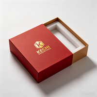 Boîte d'expédition en carton épais, résistante aux chocs, avec doublure en mousse, style personnalisable