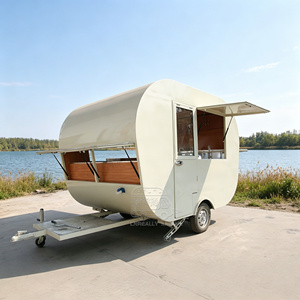 Food Truck <b>Car</b> Mobile Food Truck Kiosk Fast Food Kiosk Outdoor Food Cart Mobile Kiosk Mobile Kitchen Van Catering Van - Product Image 2