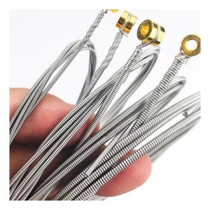 Corde <span class=keywords><strong>per</strong></span> Basso Elettrico Jelo GS-4 14077 in Acciaio Nichelato <span class=keywords><strong>per</strong></span> Chitarre Basso Elettrico, Ukulele e <span class=keywords><strong>Accessori</strong></span> <span class=keywords><strong>per</strong></span> Strumenti - Product Image 2