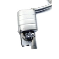 UML Mercedes-Benz M276 C43 AMG W205 E43 AMG W213 GLC43 AMG C253 Échappement Catback en acier inoxydable poli miroir 1,5 mm d'épaisseur