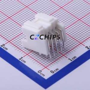 S10B-PADSS-1(LF)(SN) Wire-to-Board Pin Header Bent Lead Through Hole,P=2mm Connector 2x5P 2mm Right Angle Insert PAD - Product Image 2