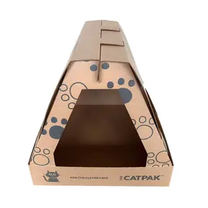 Warme Möbel zubehör hausform Verpackung Katze Karton Katzenhaus