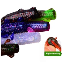 Nouvelles leurres souples flottantes en TPE, 6,8 cm 2,5 g et 7,6 cm 3,5 g, en forme de crevettes et vers, pour la pêche au bar, à la perche et au Black Pit, avec montage Ned Rig